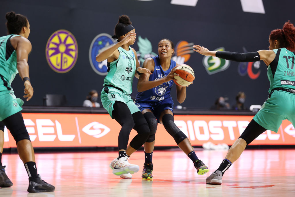 Offensive confidence for the Liberty's youngest takes time | The IX ...