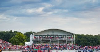 The Solheim Cup. (Photo courtesy of Solheim Cup on Twitter)