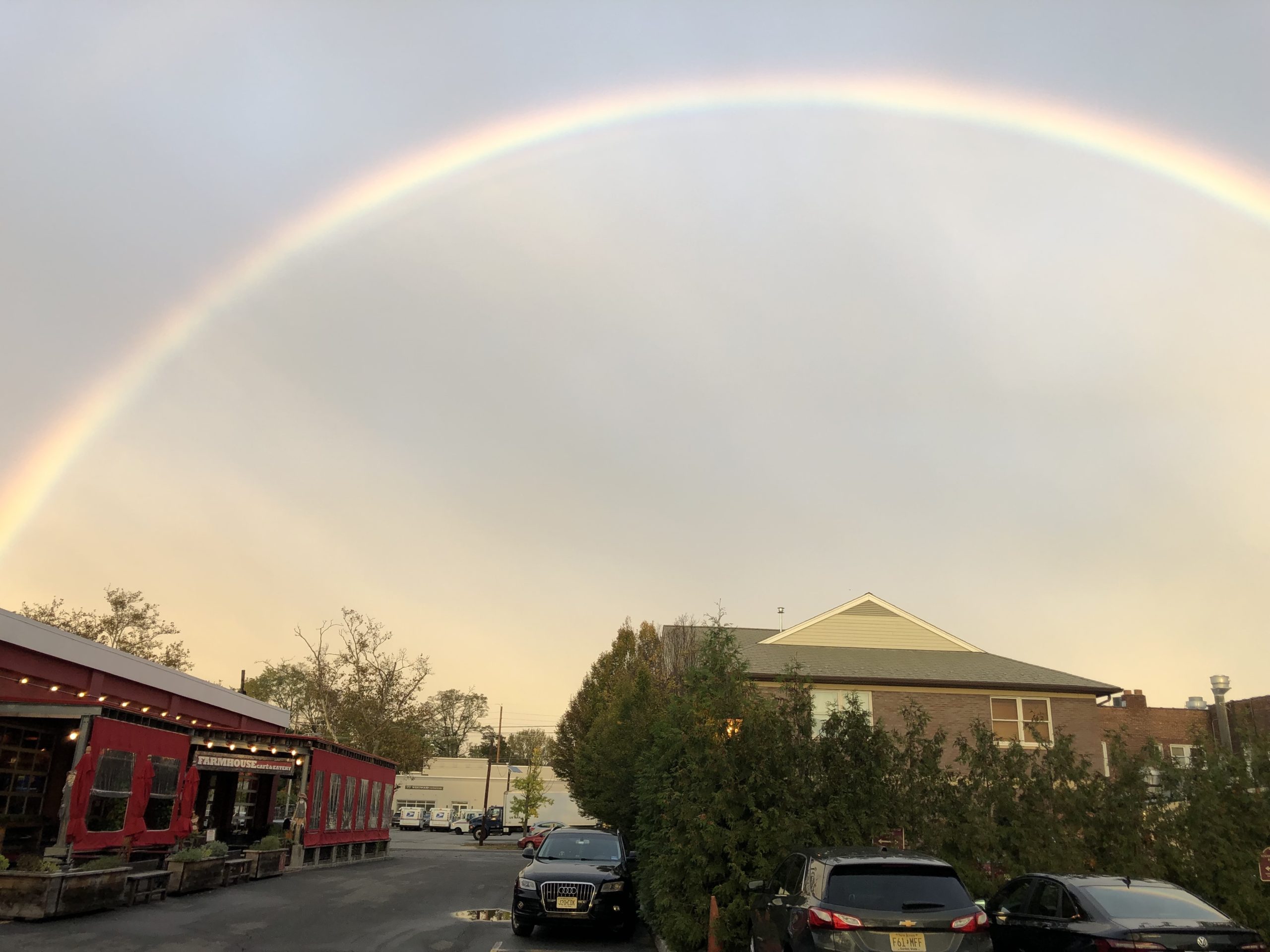 This rainbow is basketball. (Howard Megdal photo)