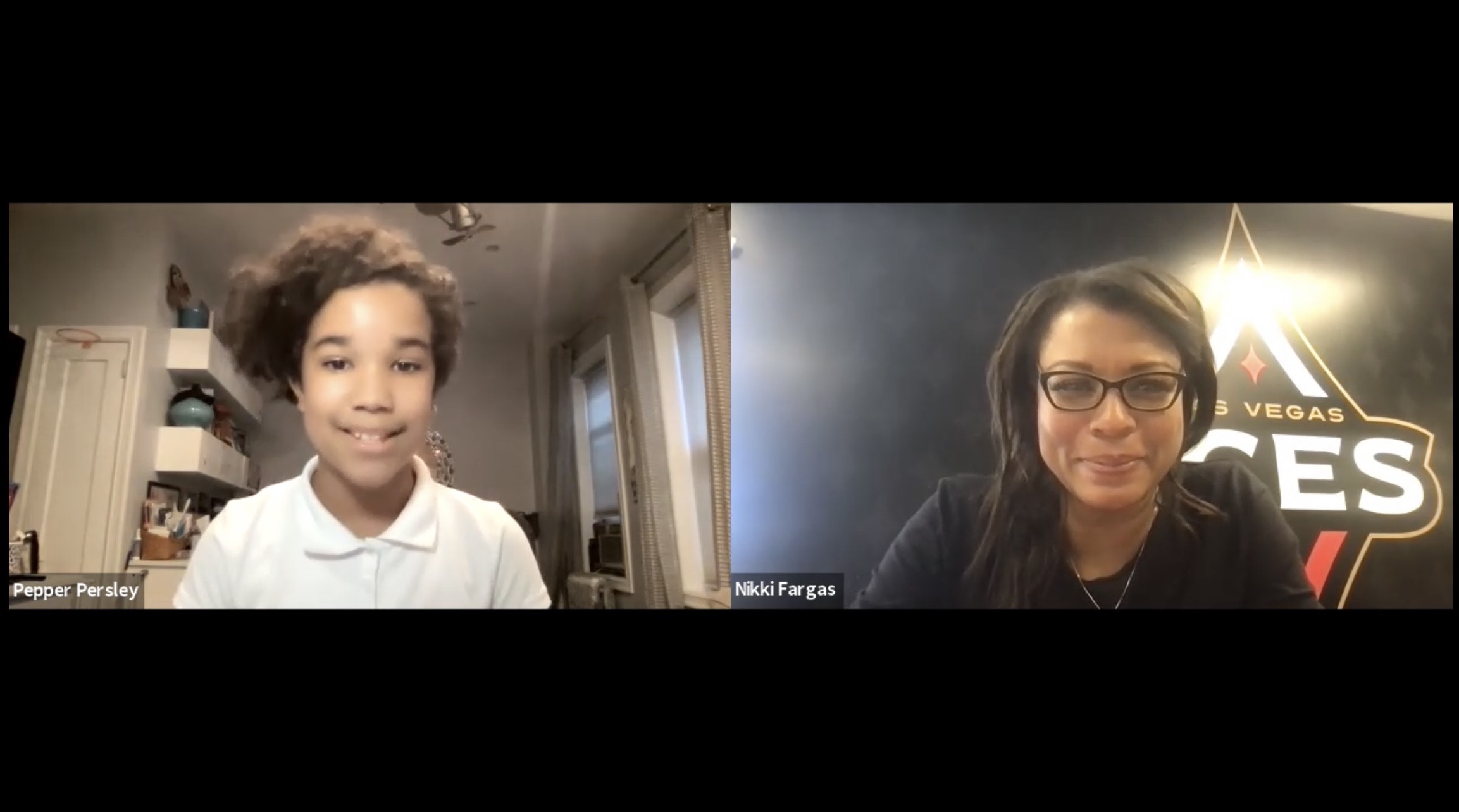 Pepper Persley and Nikki Fargas. (photo courtesy of Pepper Persley)