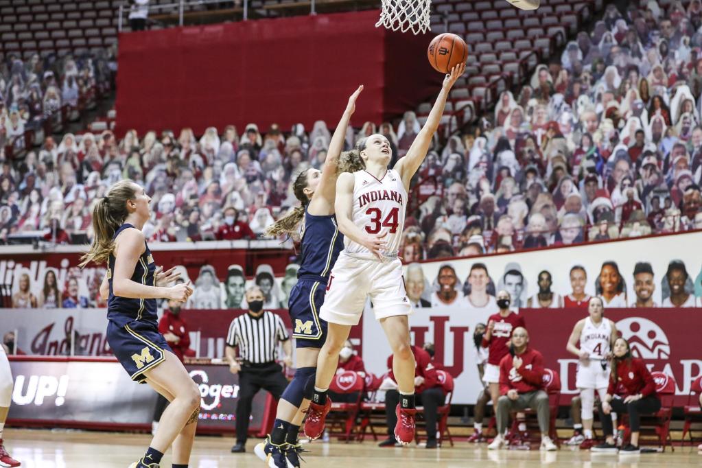 Indiana's Grace Berger. (Photo courtesy of Indiana Athletics)