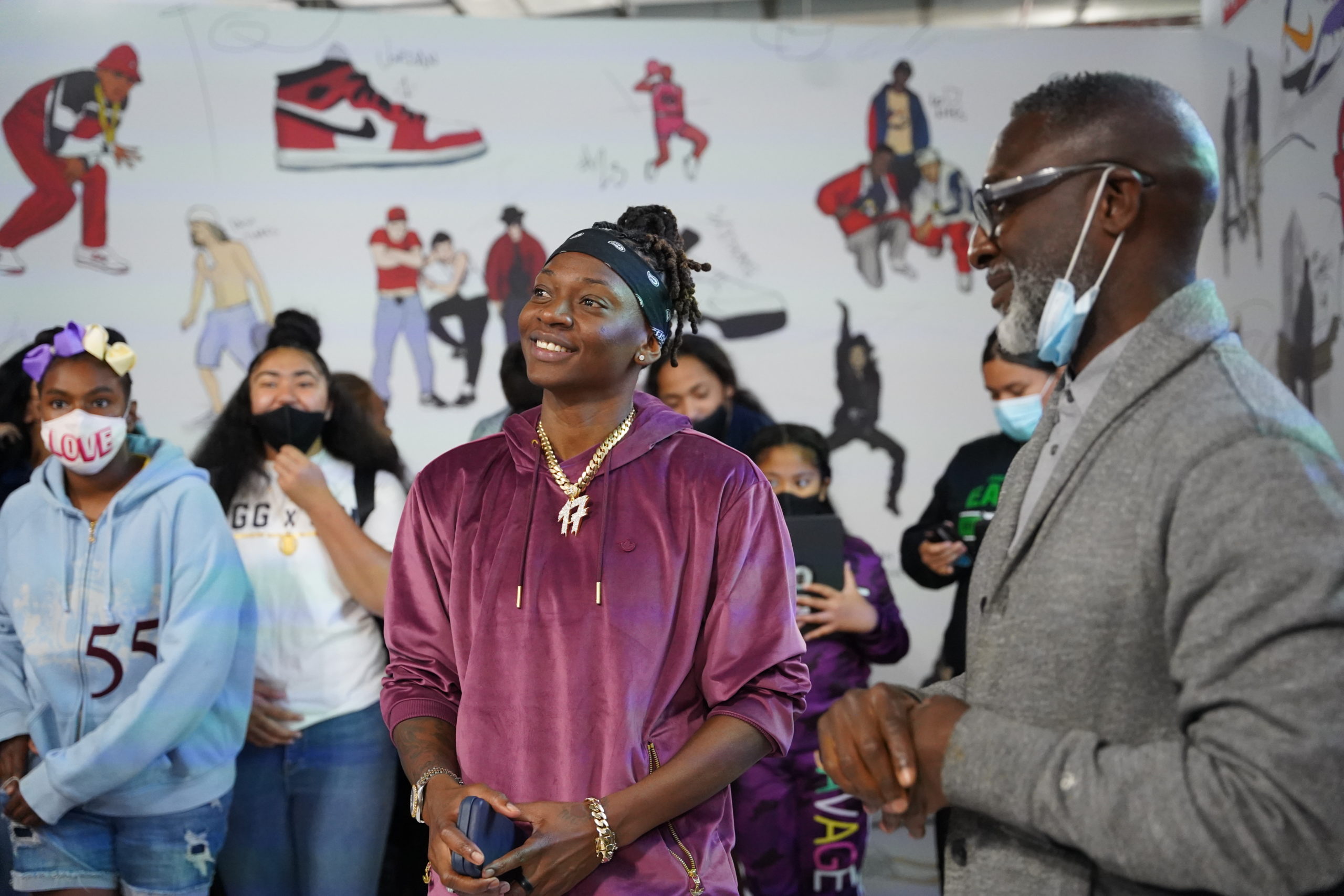 Erica Wheeler. (photo courtesy of Los Angeles Sparks)