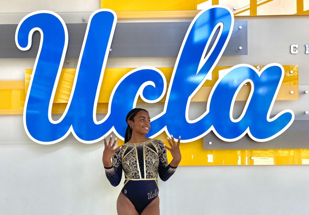 Photo: Selena Harris signs with UCLA