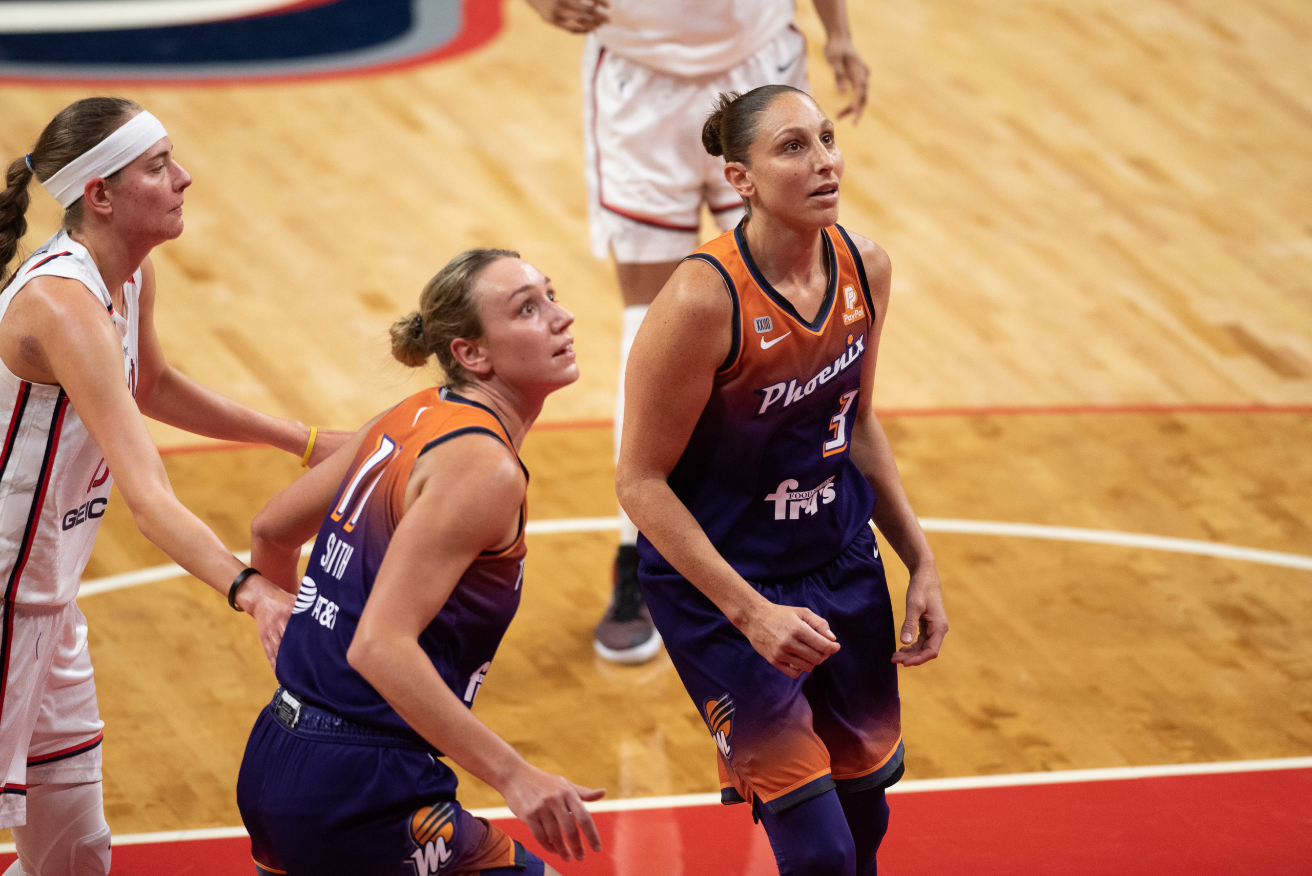 Alanna Smith Diana Taurasi Indiana Fever Phoenix Mercury