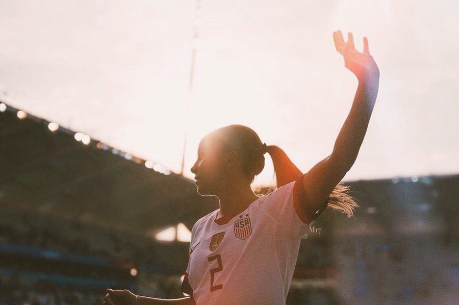Mallory Pugh. (Via Pugh's Twitter)