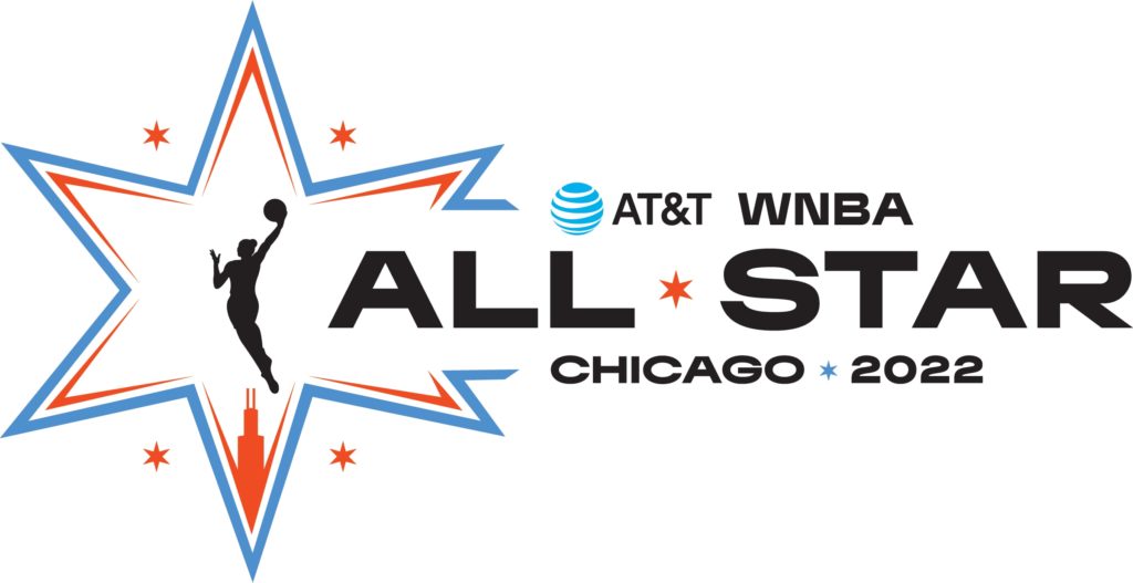 2022 WNBA All Star logo. (via WNBA Media Central)
