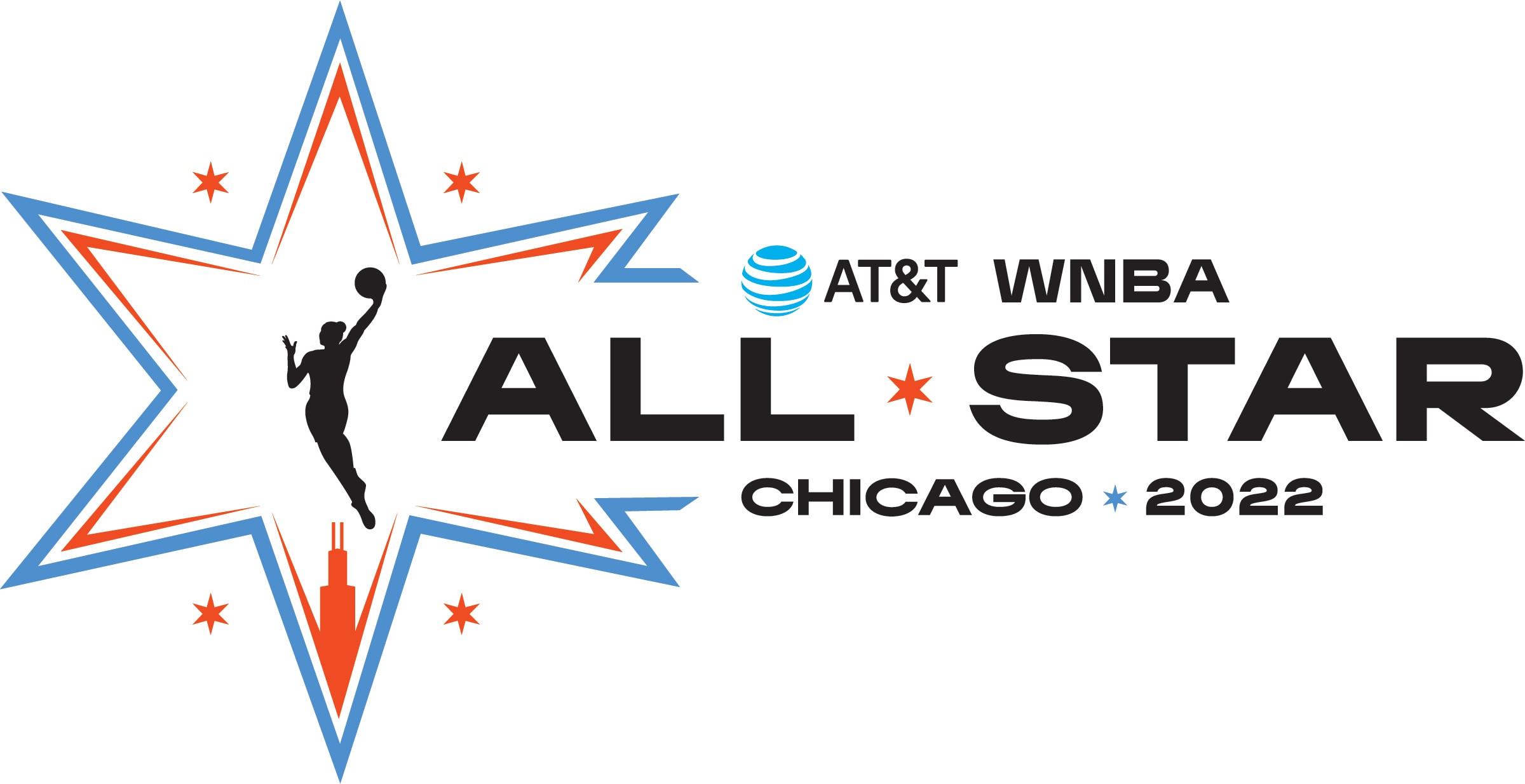 2022 WNBA All Star logo. (via WNBA Media Central)