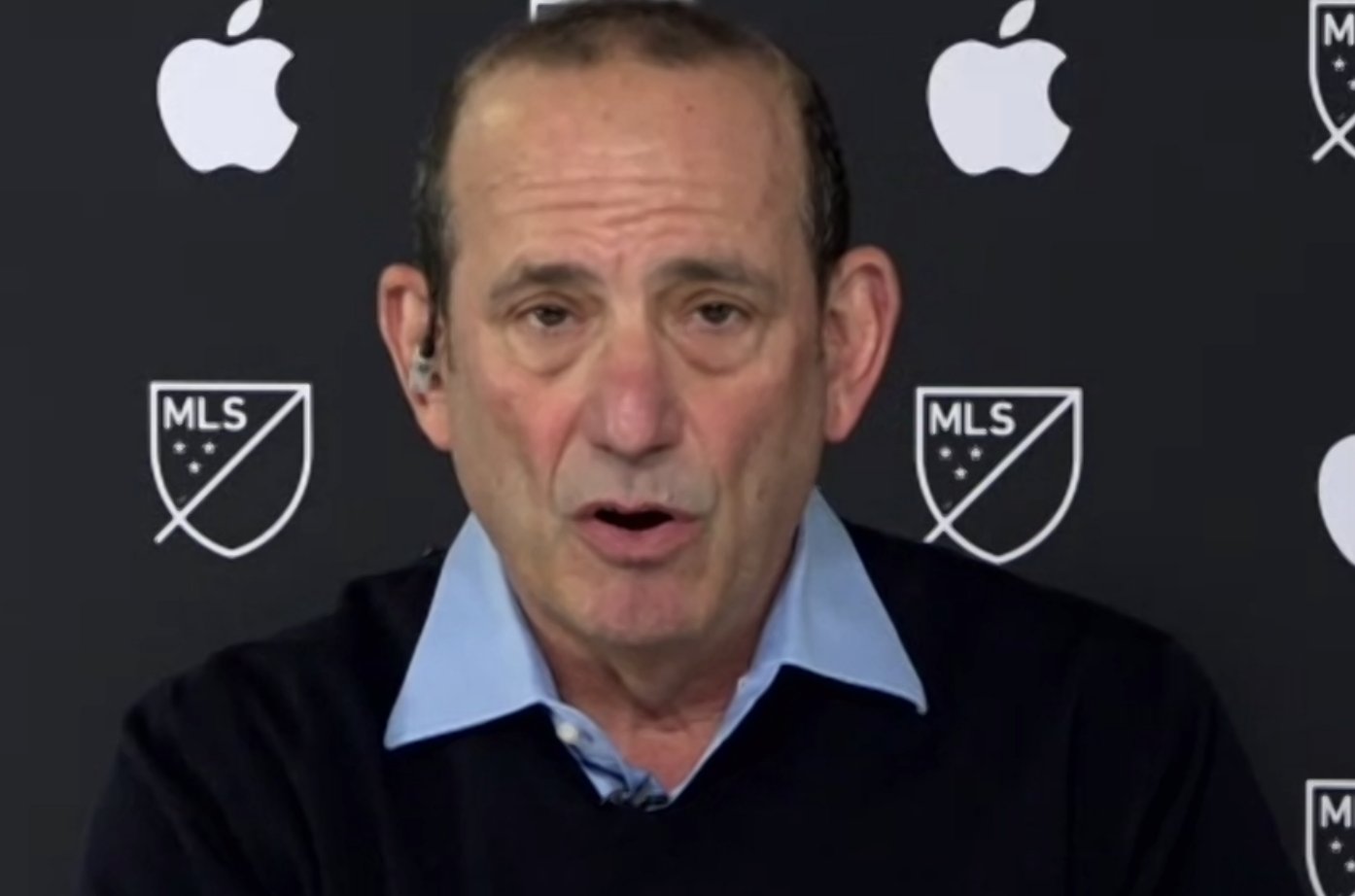 Don Garber. (photo via Felipe Cardenas' Twitter)