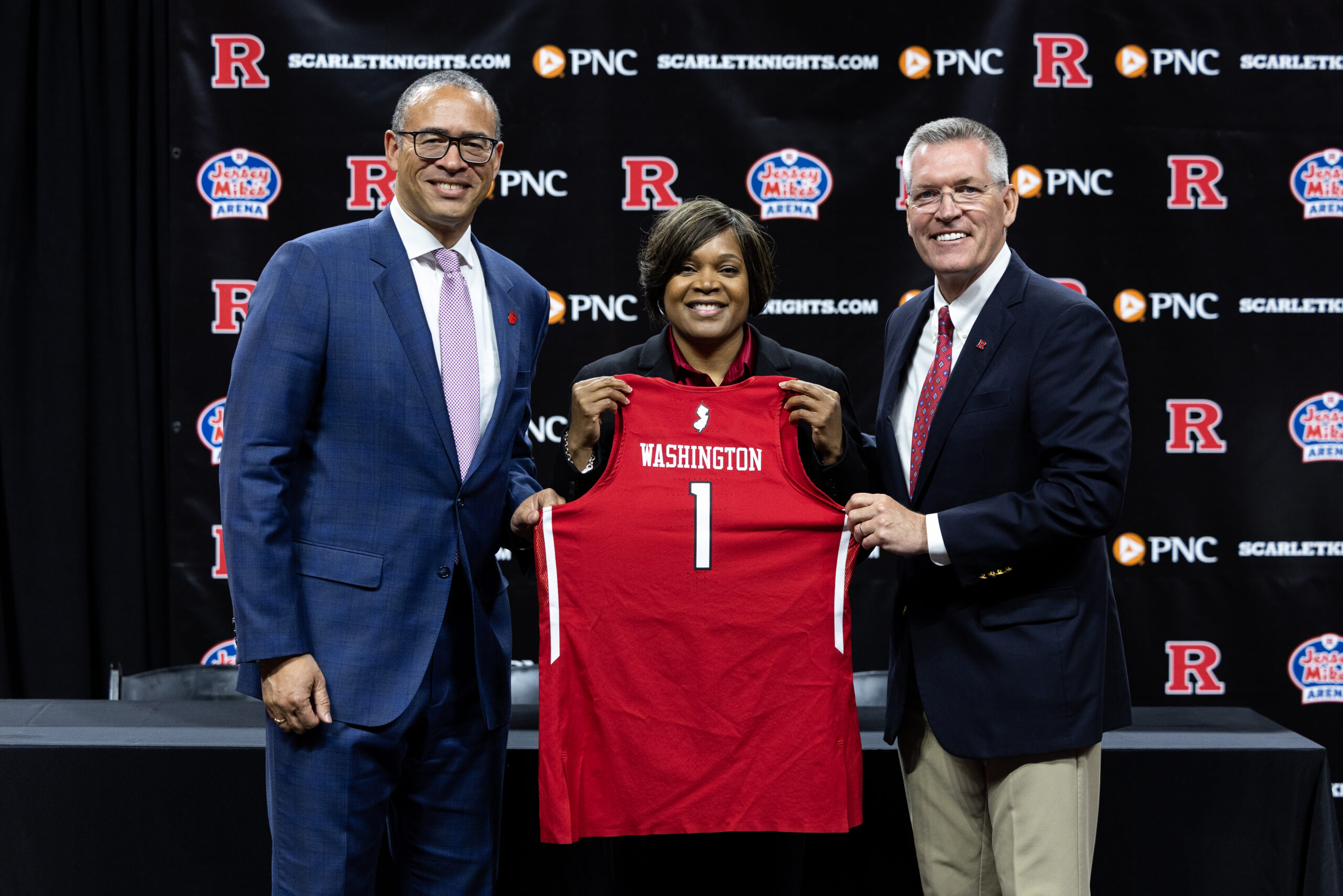 Coquese Washington. (Photo courtesy of Rutgers Athletics)