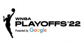 WNBA Playoffs logo.