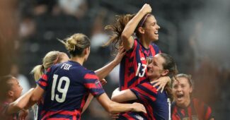 Alex Morgan. (Photo via Morgan's Twitter)