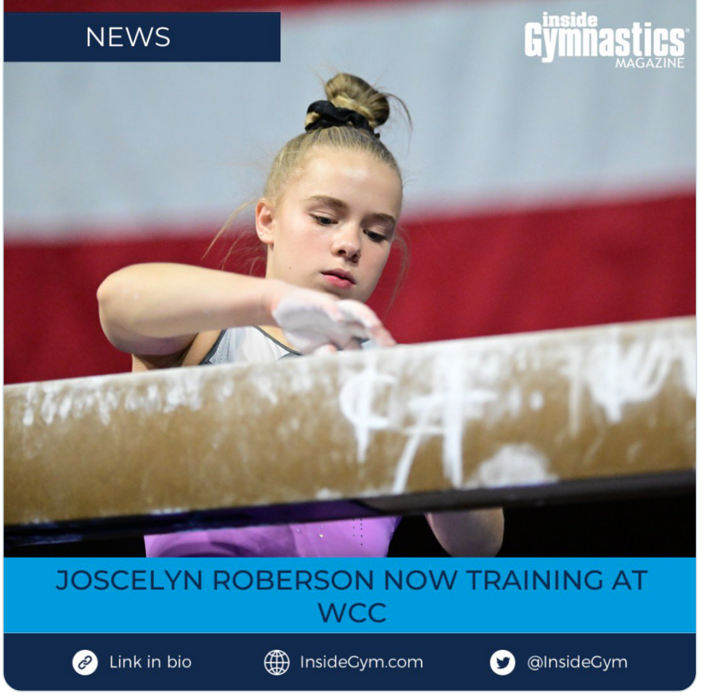 Credit: Inside Gymnastics Magazine Twitter