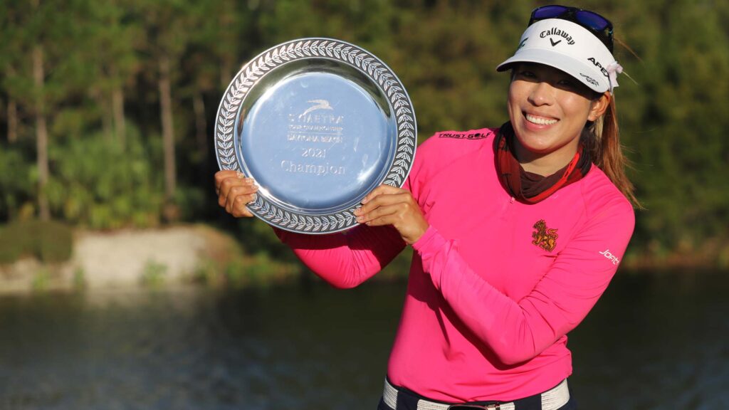2021 Symetra Tour Championship winner Prima Thammaraks 