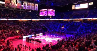 Mohegan Sun Arena, Dec. 18, 2022. (Howard Megdal photo)