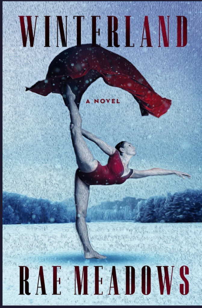 A screenshot of the cover of Winterland, Rae Meadows' new novel about Soviet gymnastics in the '70s and '80s.