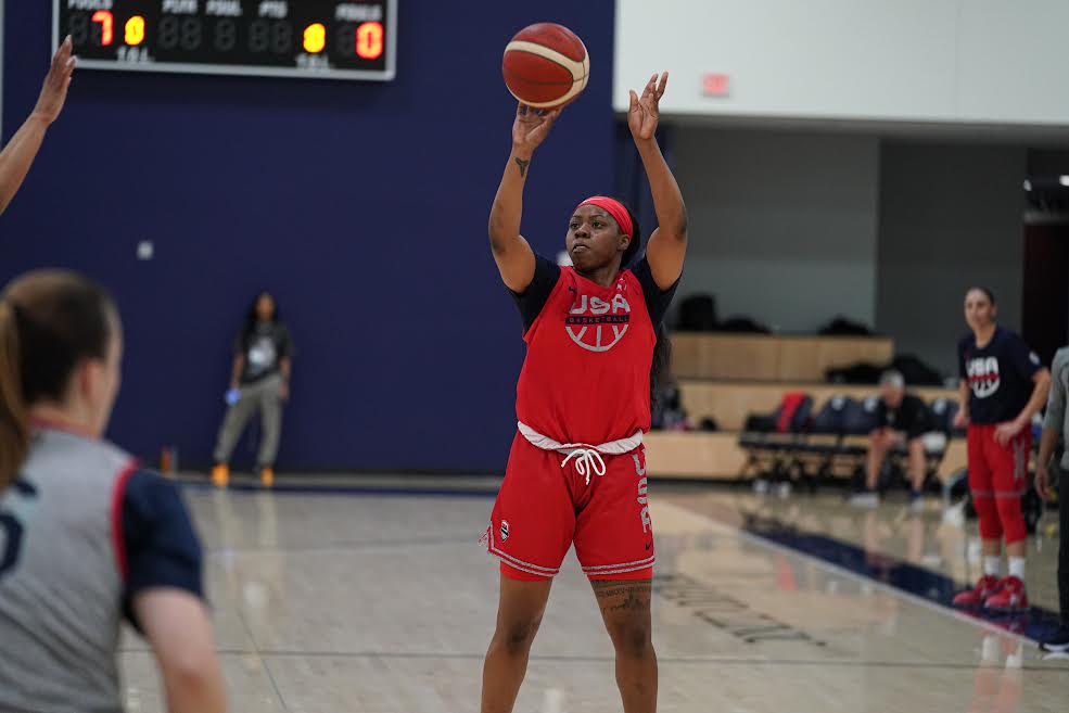 USA Basketball camp included Arike Ogunbowale. 