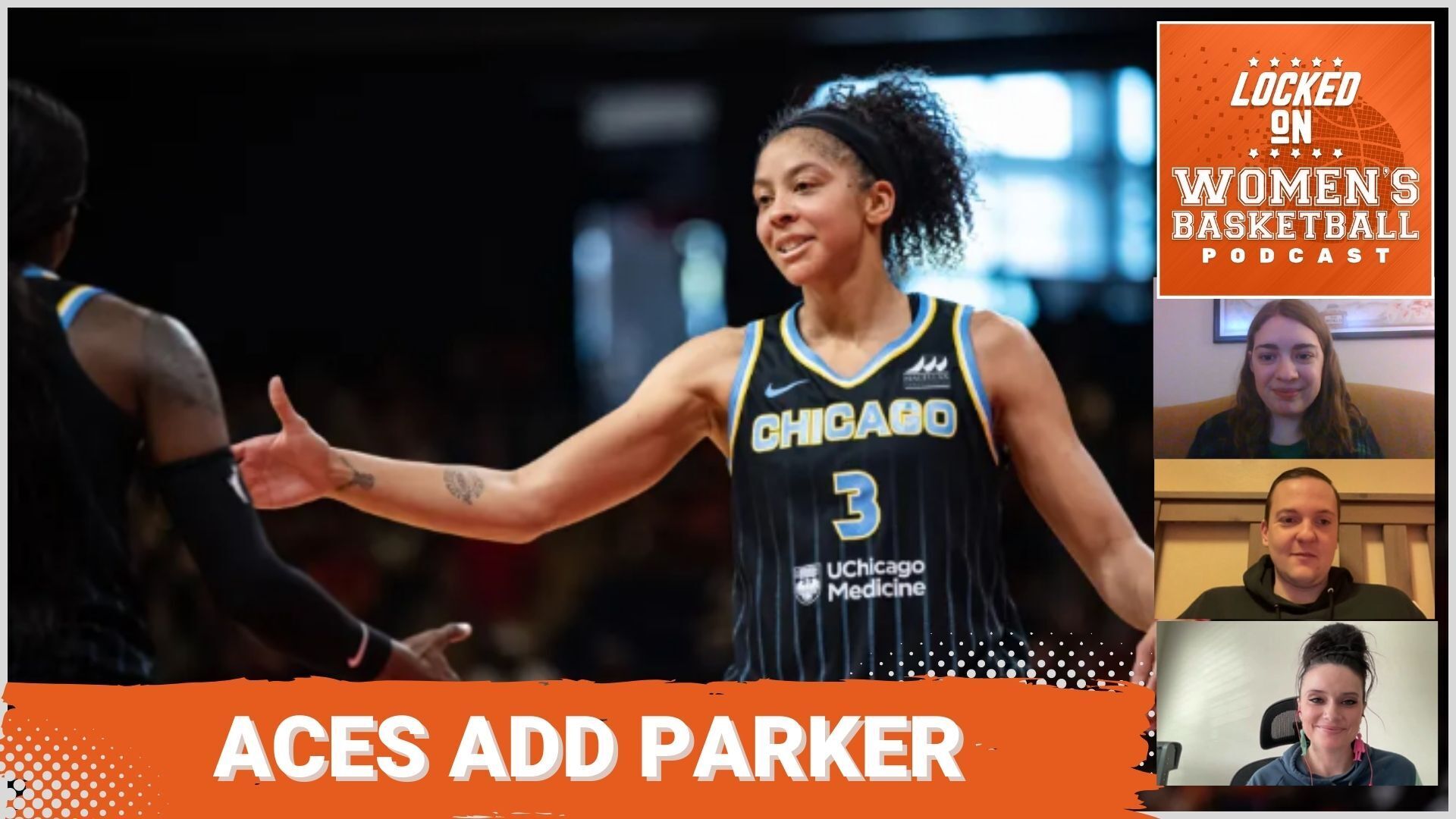 Parker to the Aces Preview Thumbnail of Locked on Women's Basketball podcast episode