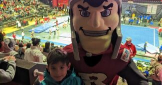 My 5-year-old son, Ned, with the Scarlet Knight./Steven Aglione