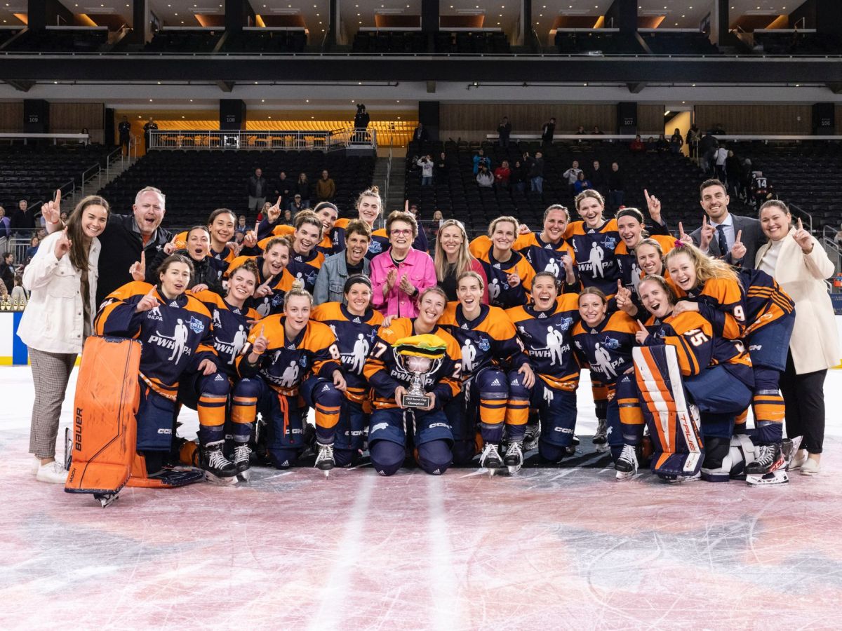 Team Harvey's pose for a team photo with the Secret Cup.
