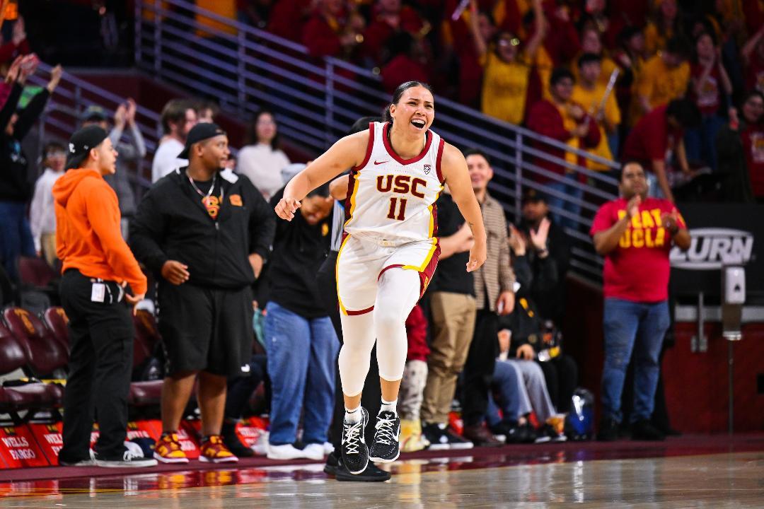 Destiny Littleton. (Photo courtesy of John McGillen/USC Athletics)