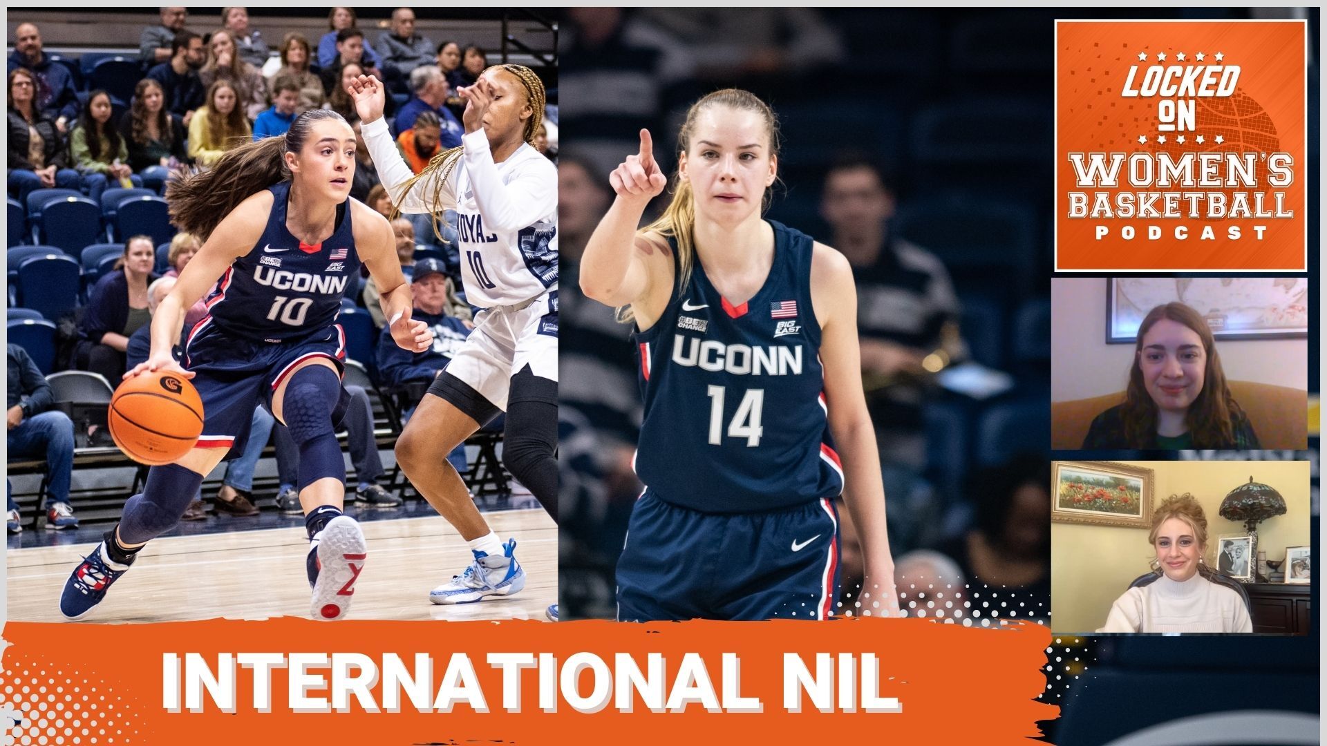 A number of UConn's international players face unique challenges in the world of NIL. (Photo Credit: Domenic Allegra)