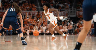 Rori Harmon. (Photo via Texas Athletics)