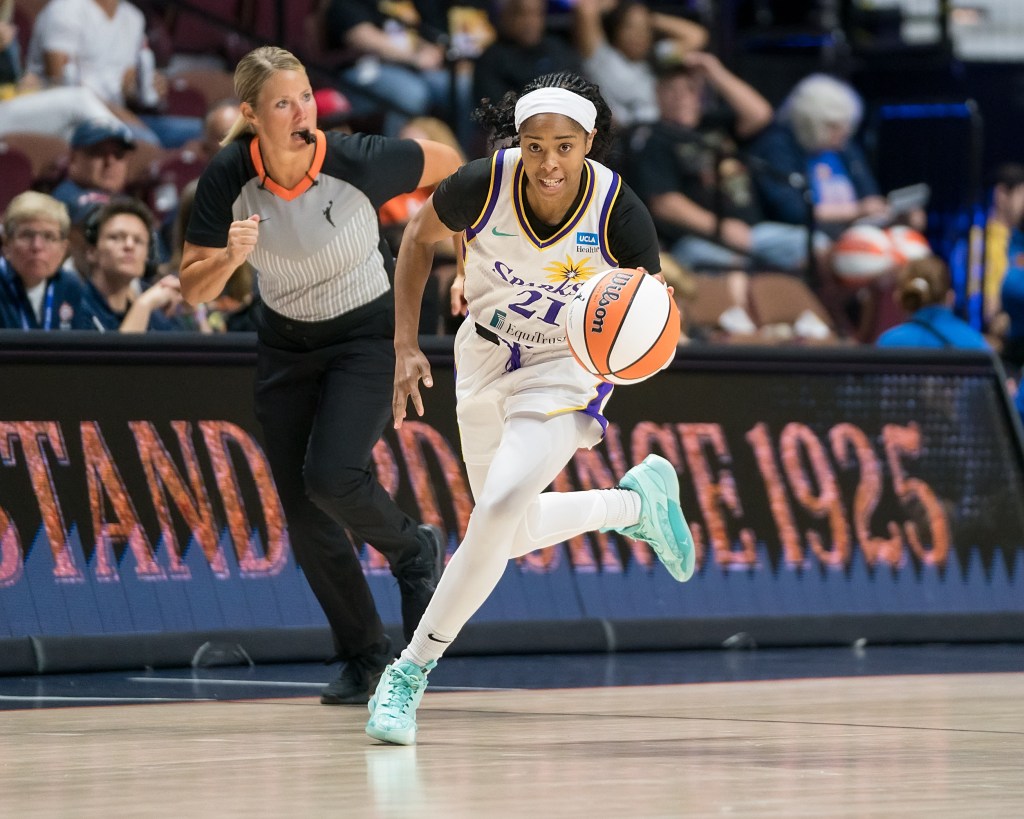 Los Angeles Sparks guard <a rel=