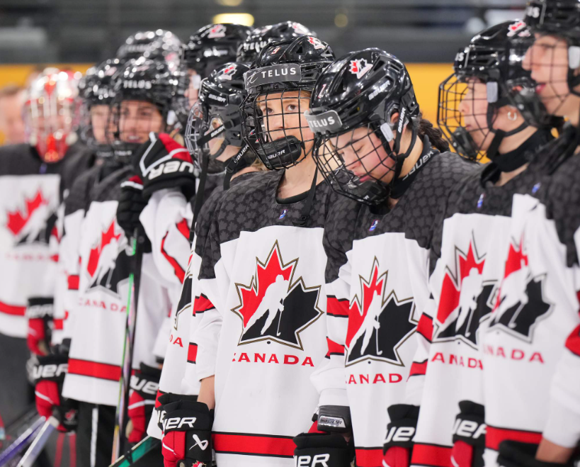 Canada stands on the blueline after winning Bronze
