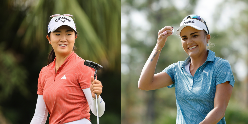 Rose Zhang and Lexi Thompson