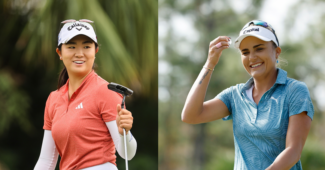 Rose Zhang and Lexi Thompson