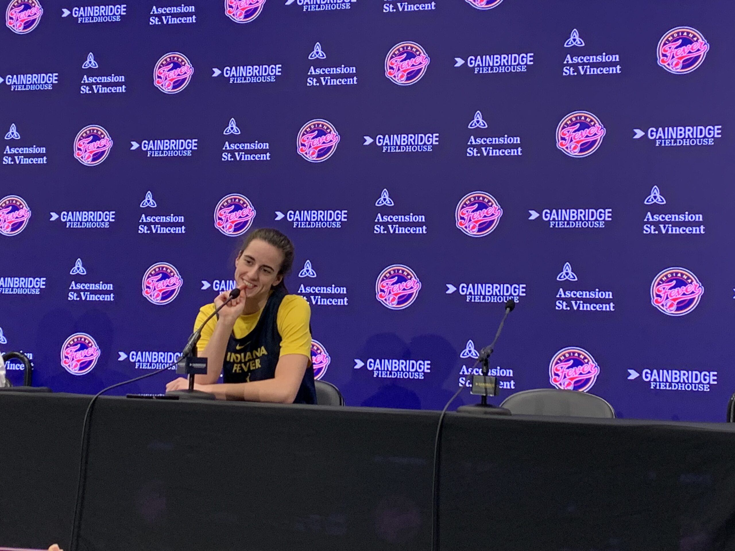 Indiana Fever guard Caitlin Clark