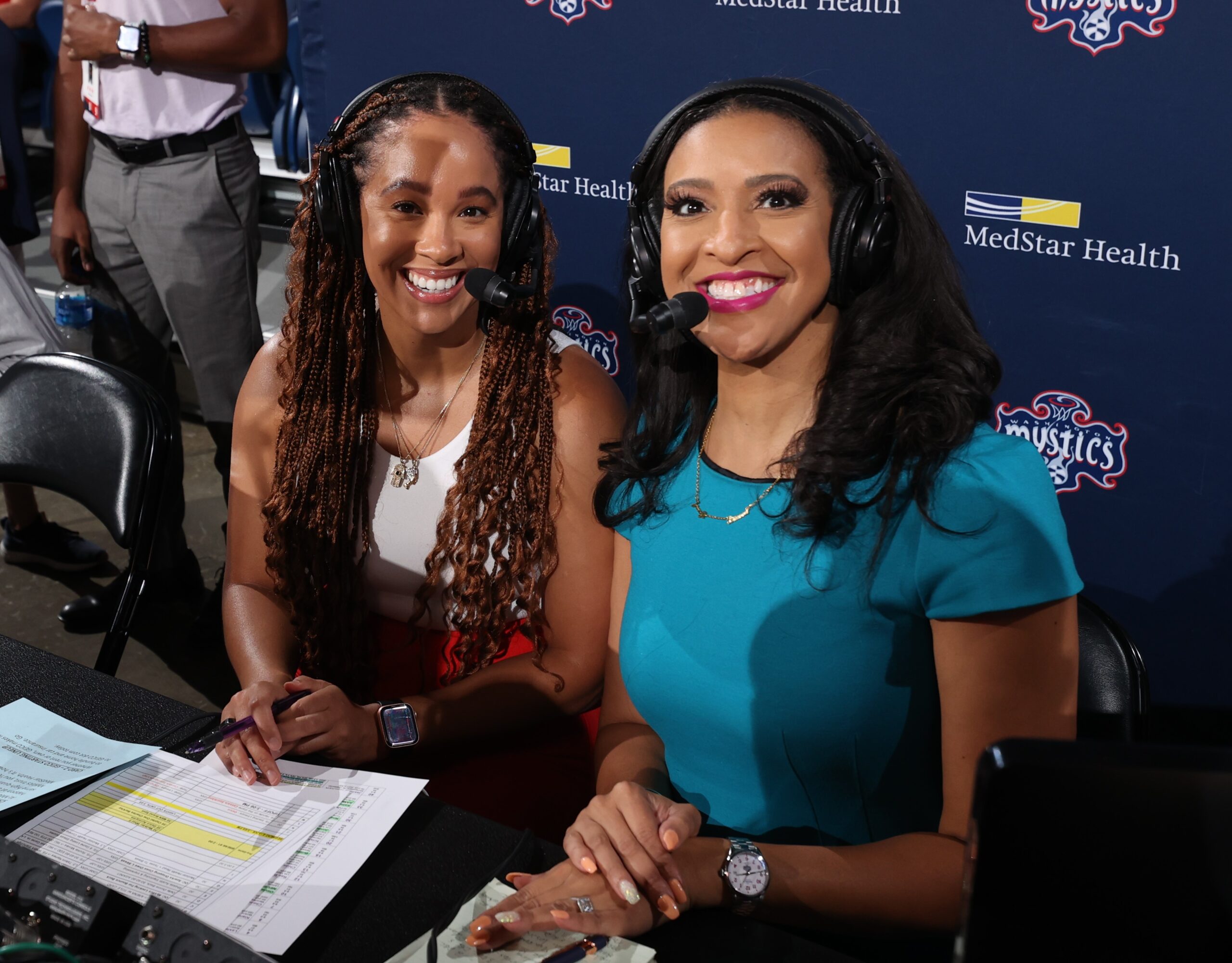 Meghan McPeak and Chrsity-Winters Scott have been working together for six years | Photo credit: Monumental Sports & Entertainment