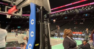 Diana Taurasi takes a shot.