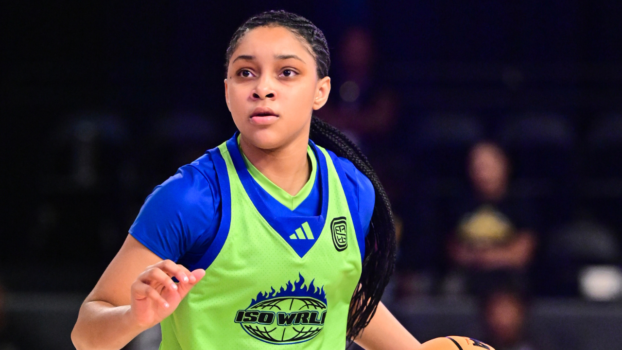 Kaleena Smith participates in an OT Select Game on Thursday, August 8, 2024 at OTE Arena in Atlanta, Georgia. (Photo credit: Adam Hagy, Overtime)