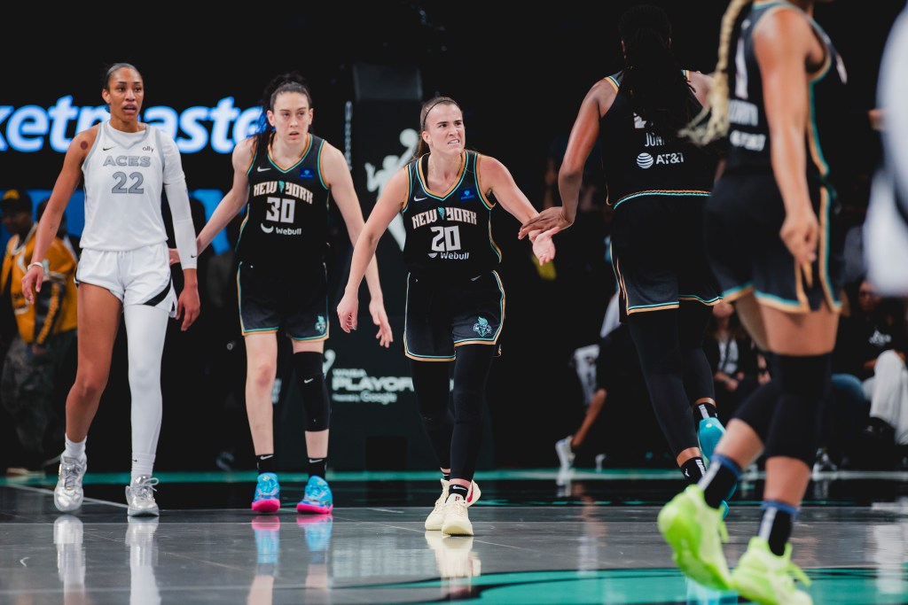 Sabrina Ionescu and Breanna Stewart are fired up