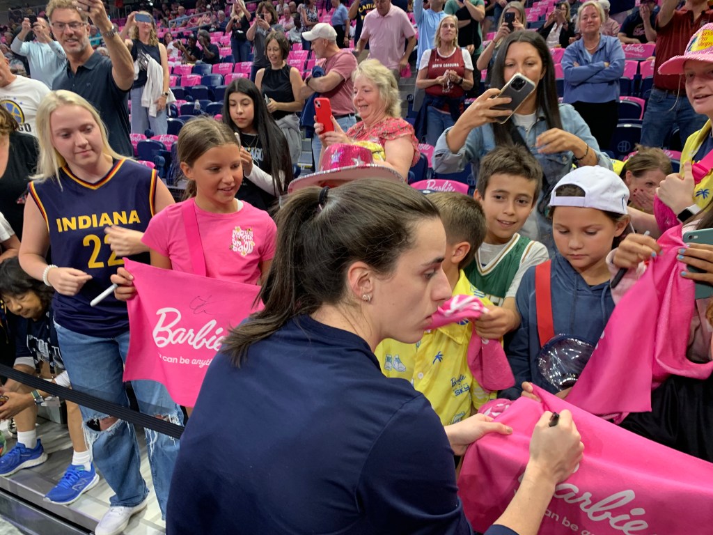 Indiana Fever guard Caitlin Clark