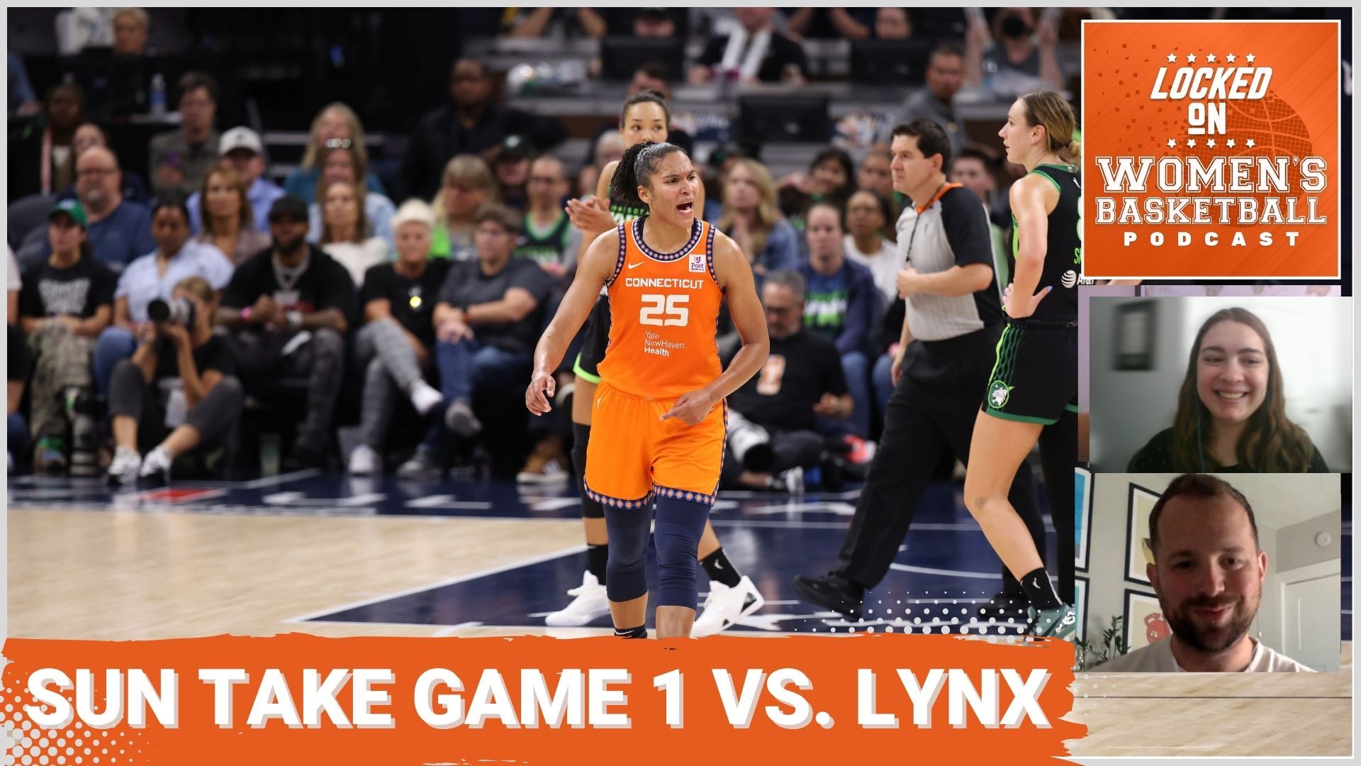 Alyssa Thomas in Connecticut Sun uniform during a game