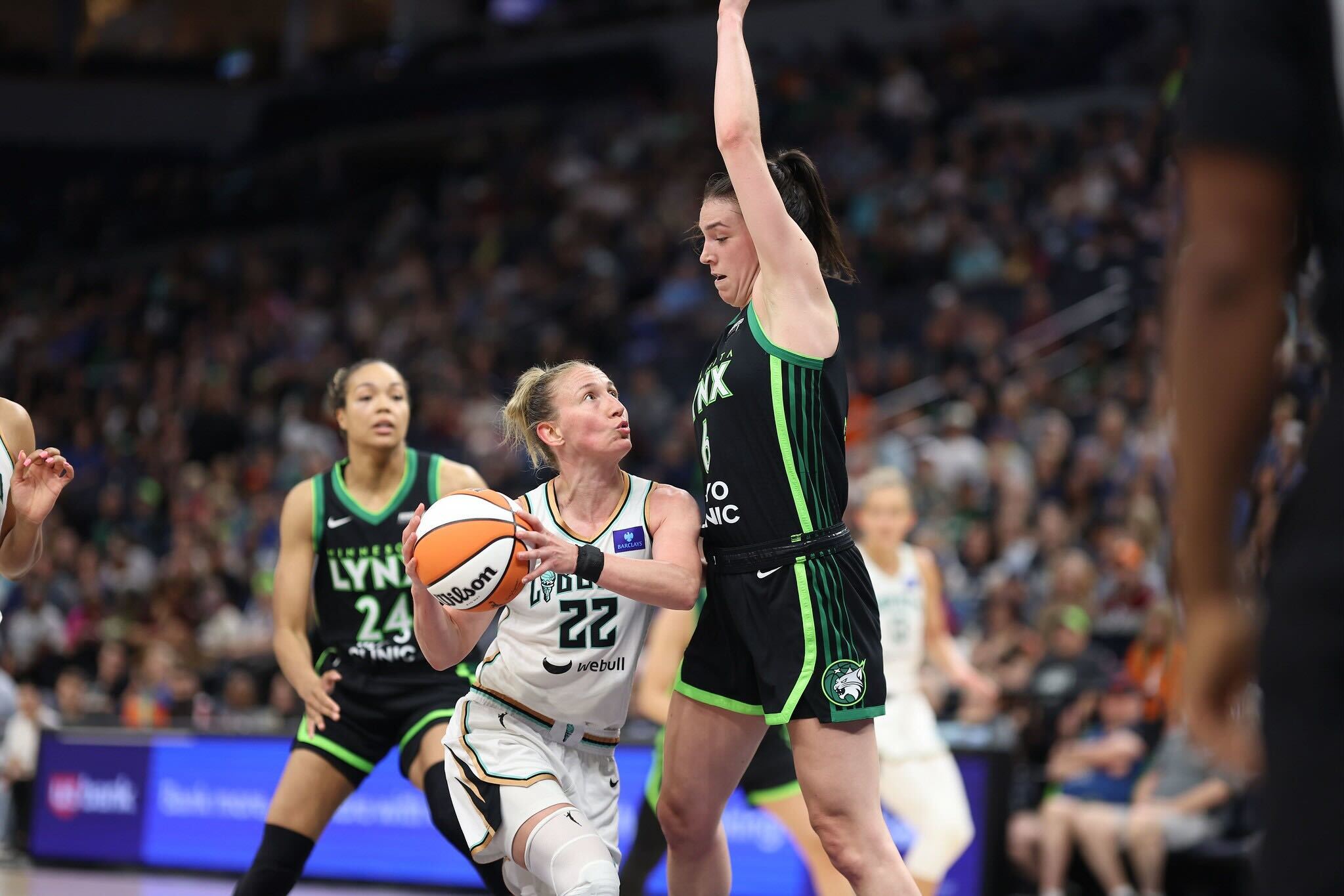 Lynx versus Liberty game