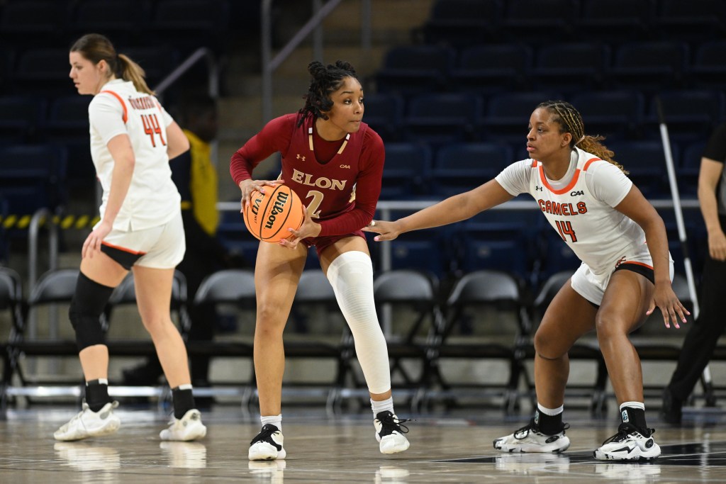 Elon's Icyez Adams was named to the Preseason All-CAA Second Team. (Photo credit: CAA)