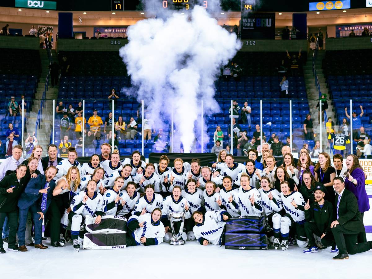 Minnesota wins the 2024 Walter Cup (Photo cred: Professional Women's Hockey League)