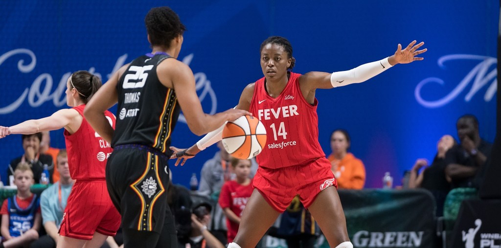 Indiana Fever forward Temi Fagbenle