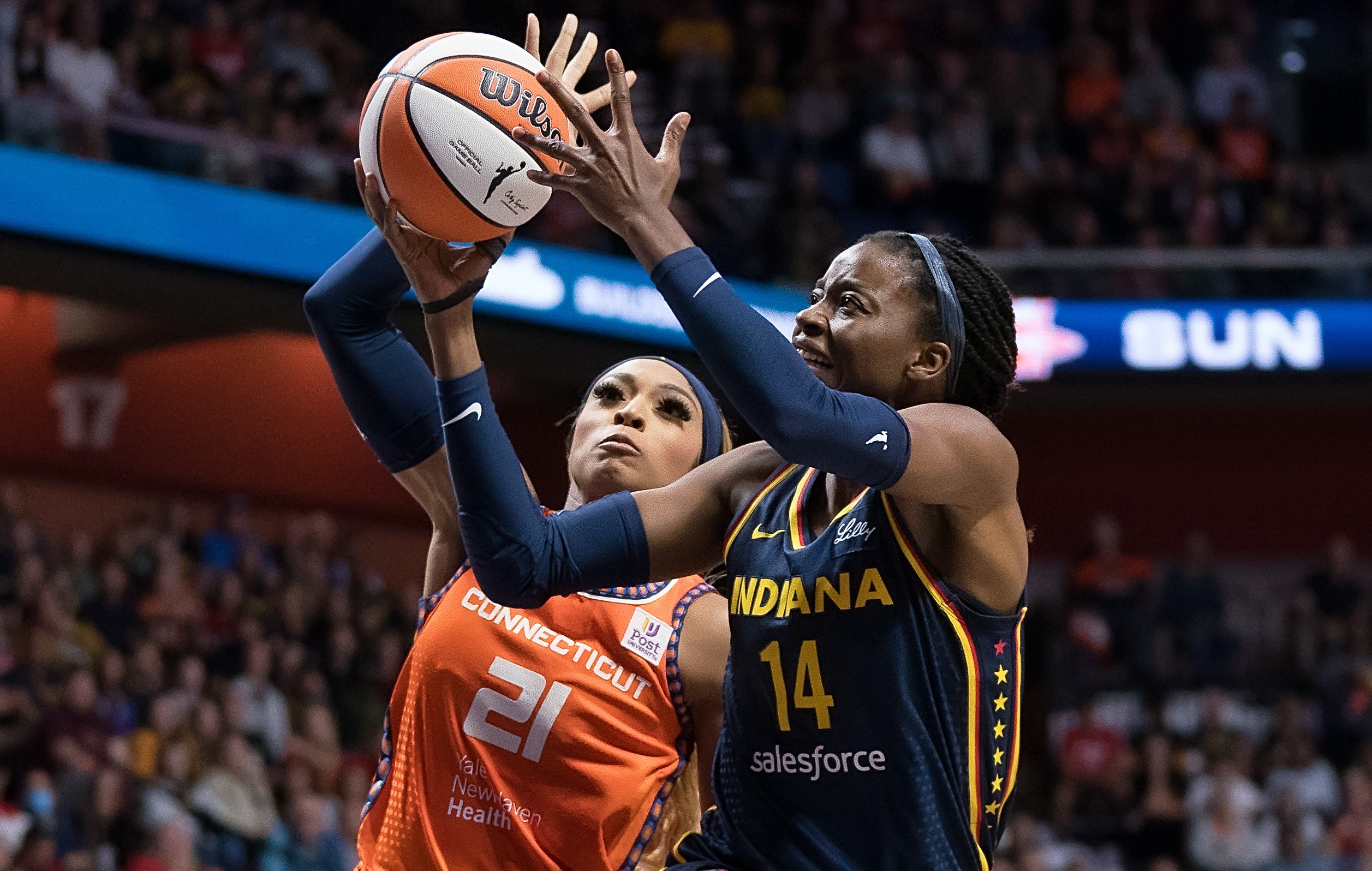 Indiana Fever forward Temi Fagbenle