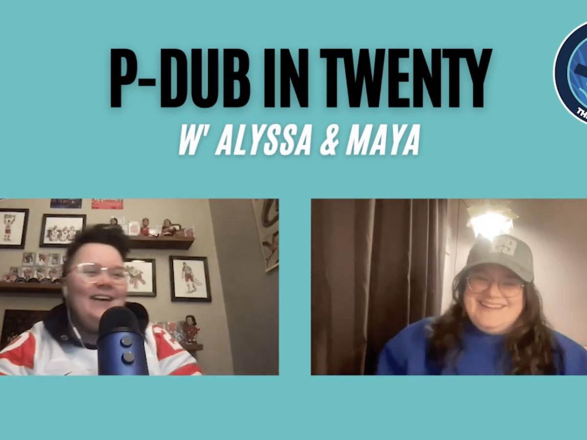 Alyssa and Maya of P-Dub in Twenty laughing like two silly geese