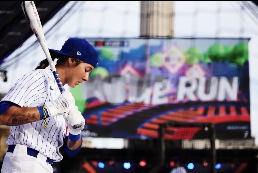 Alex Hugo gets ready for the pitch.