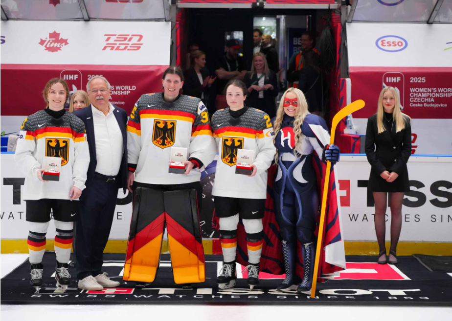 Sandra Abstreiter, Lilli Welcke, and Nina Jobst-Smith are named Germany's top three players