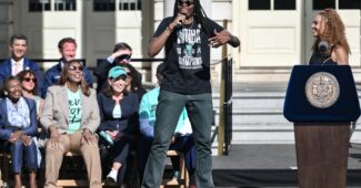 Jonquel Jones at City Hall, where she belongs.