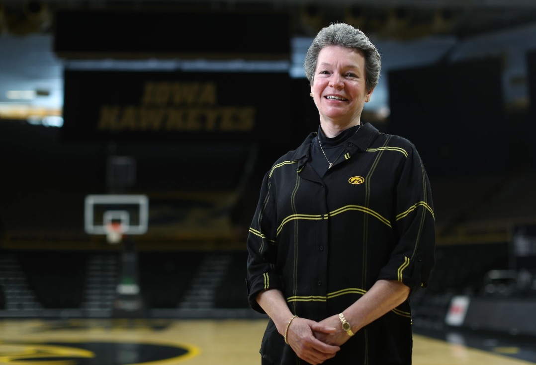 Sue Beckwith of Iowa women's basketball.