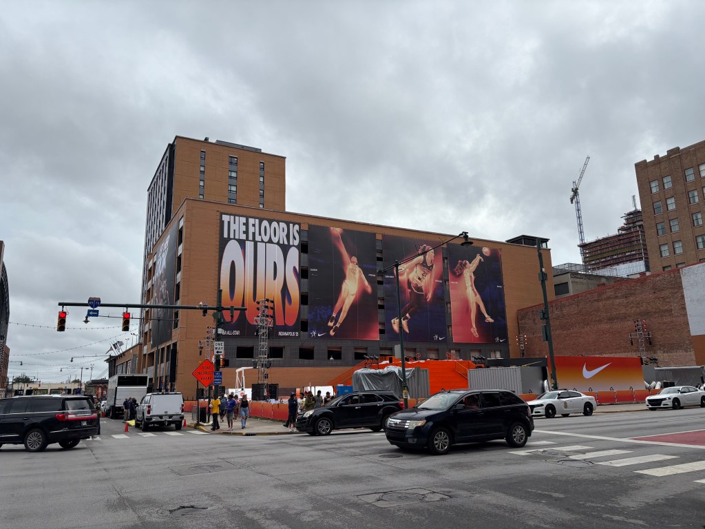 2025 WNBA All-Star signage