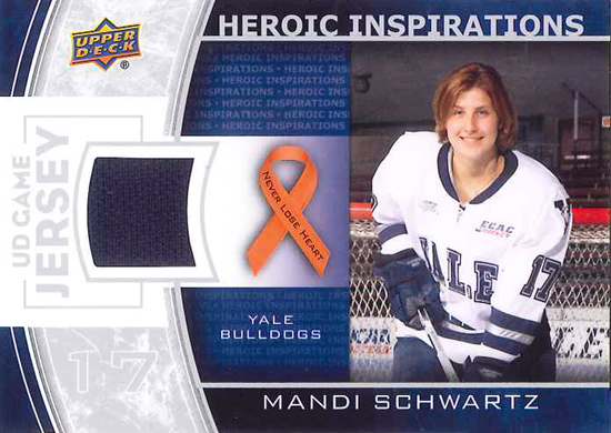 Mandi Schwartz trading card