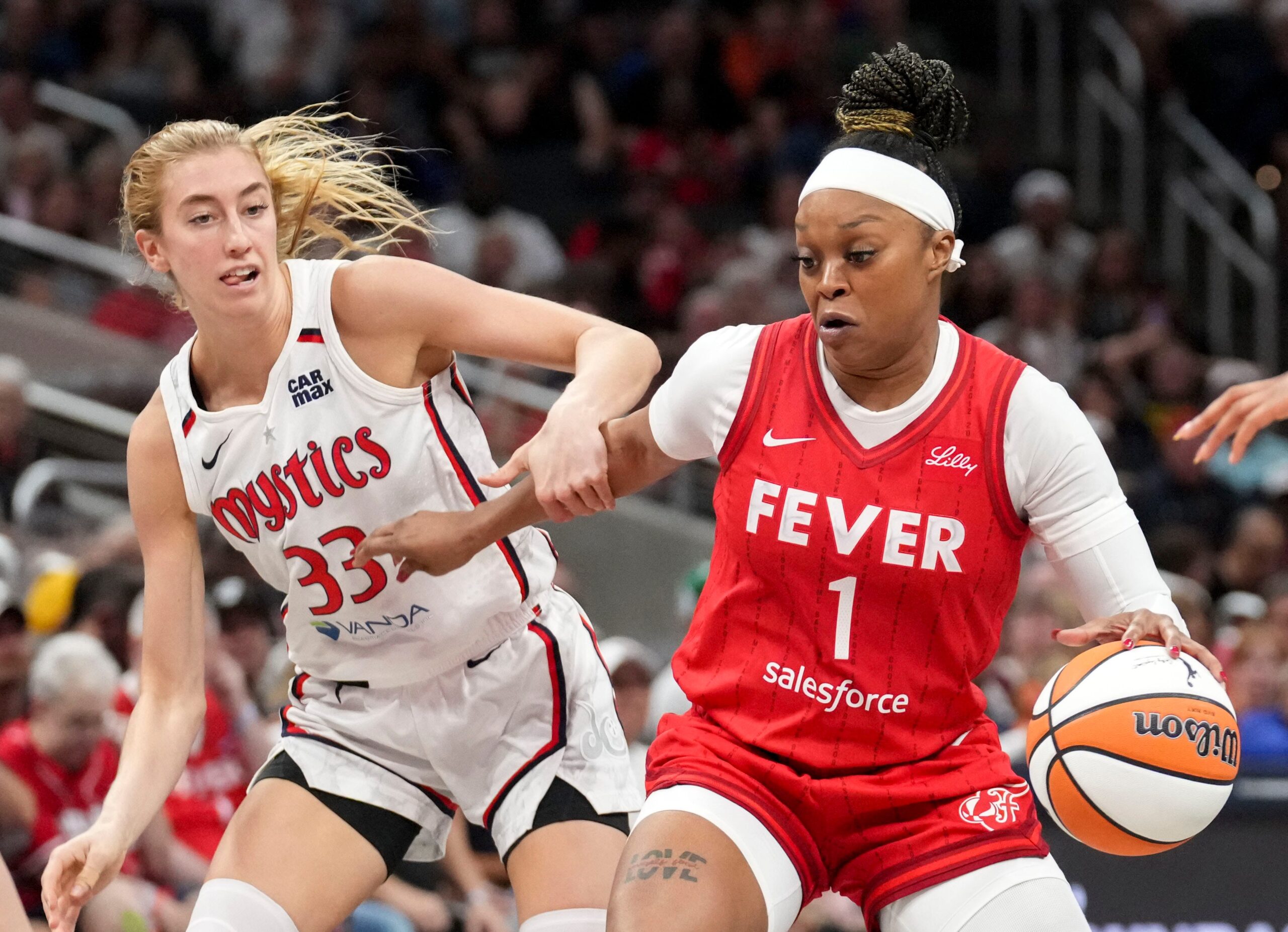 Indiana Fever guard Odyssey Sims